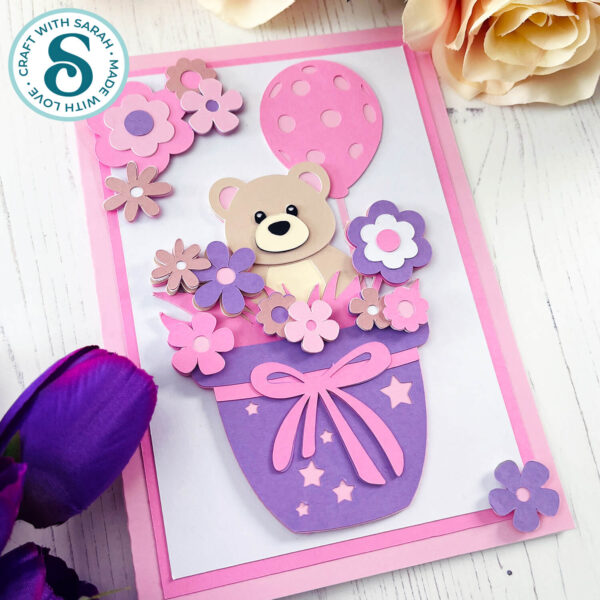 New baby card tutorial