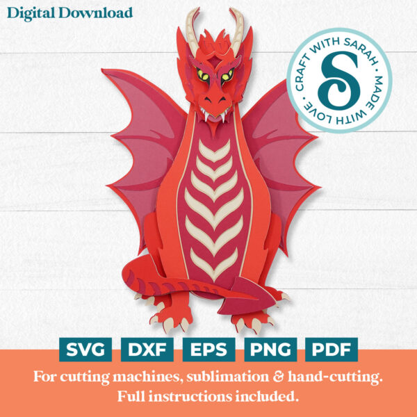 Western Dragon SVG