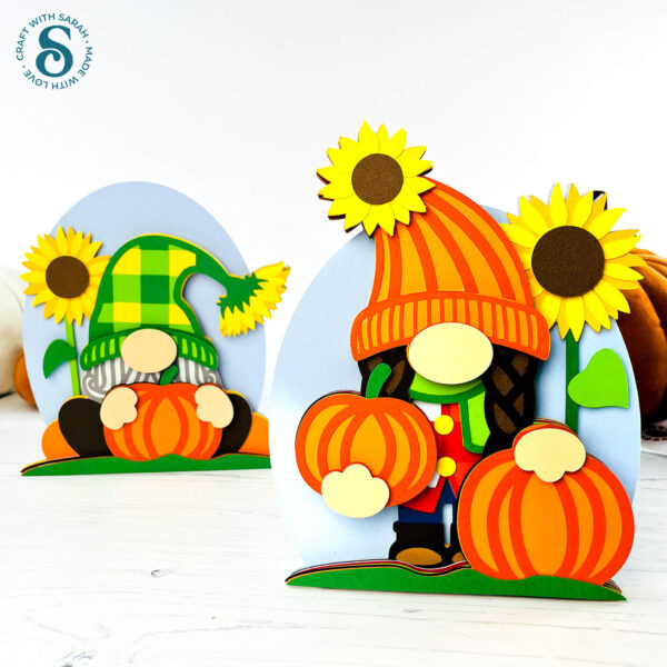 Pumpkin Patch Gnome SVGs - Image 3