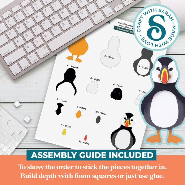 Puffin SVG (Cute Animal Series) - Image 2