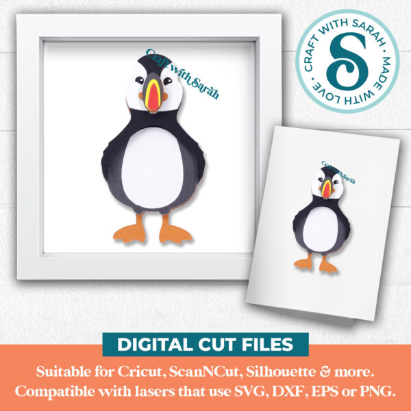 Puffin SVG (Cute Animal Series) - Image 3