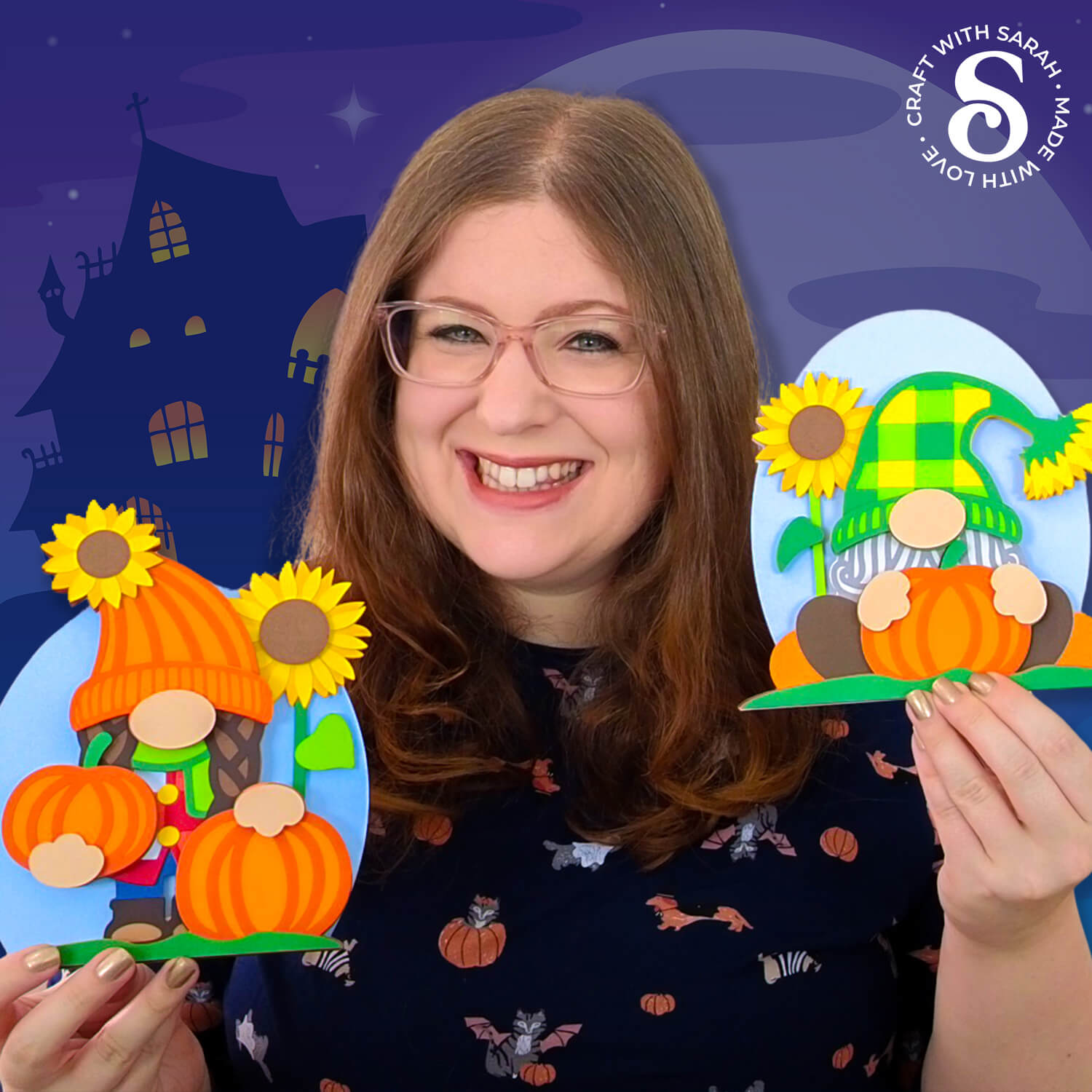 DIY gonk craft with a Fall Autumn theme