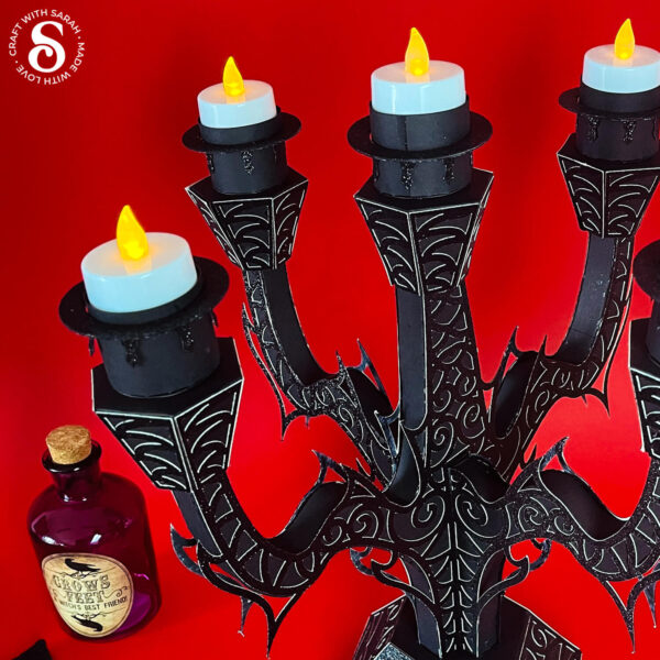 DIY Gothic Decor to Make with a Cricut