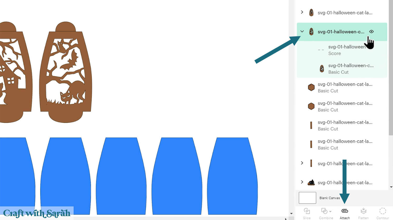 Halloween lantern craft tutorial 8