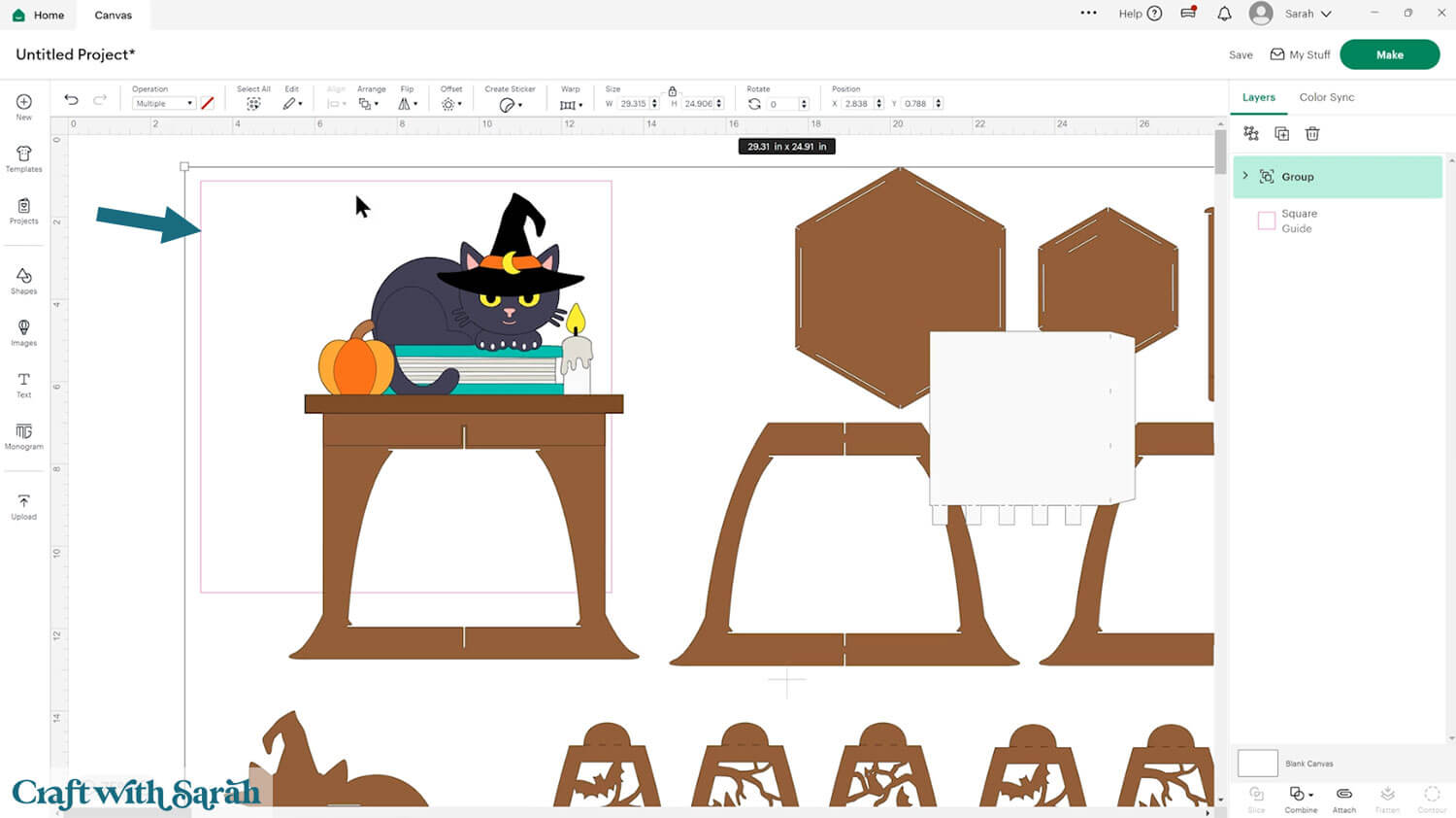 Halloween lantern craft tutorial 12