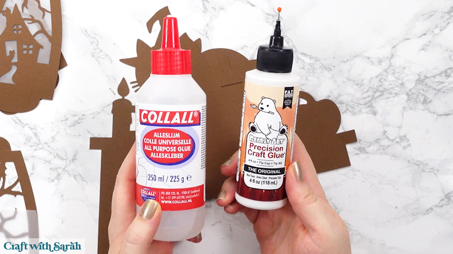 Halloween lantern craft tutorial 17