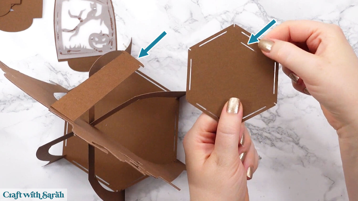 Halloween lantern craft tutorial 31