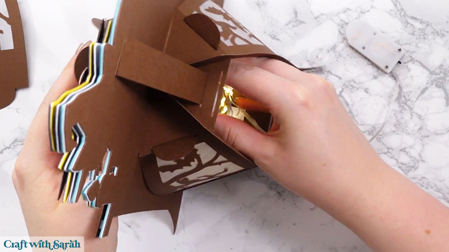 Halloween lantern craft tutorial 38