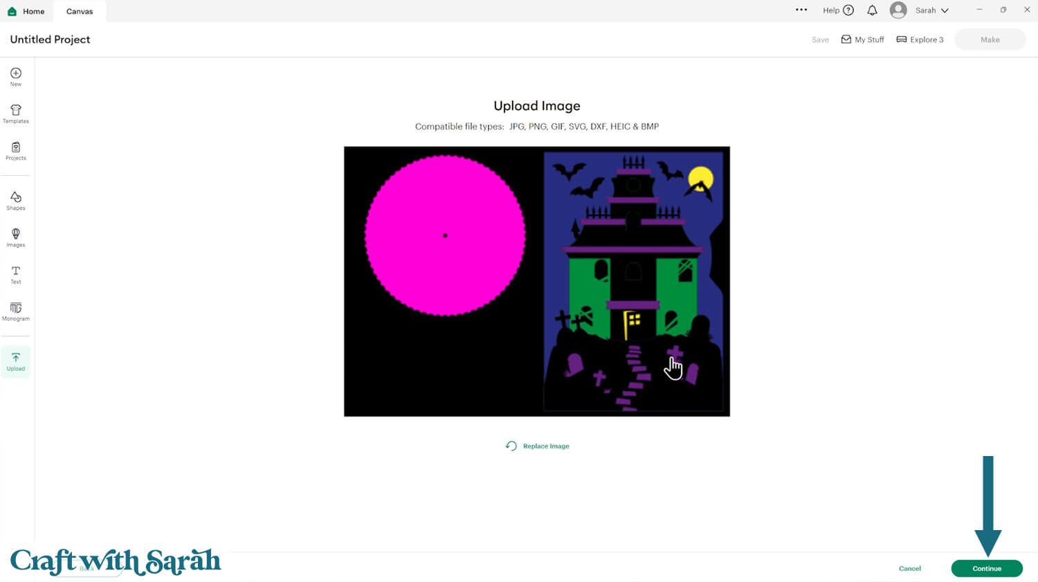 Haunted house interactive card 7