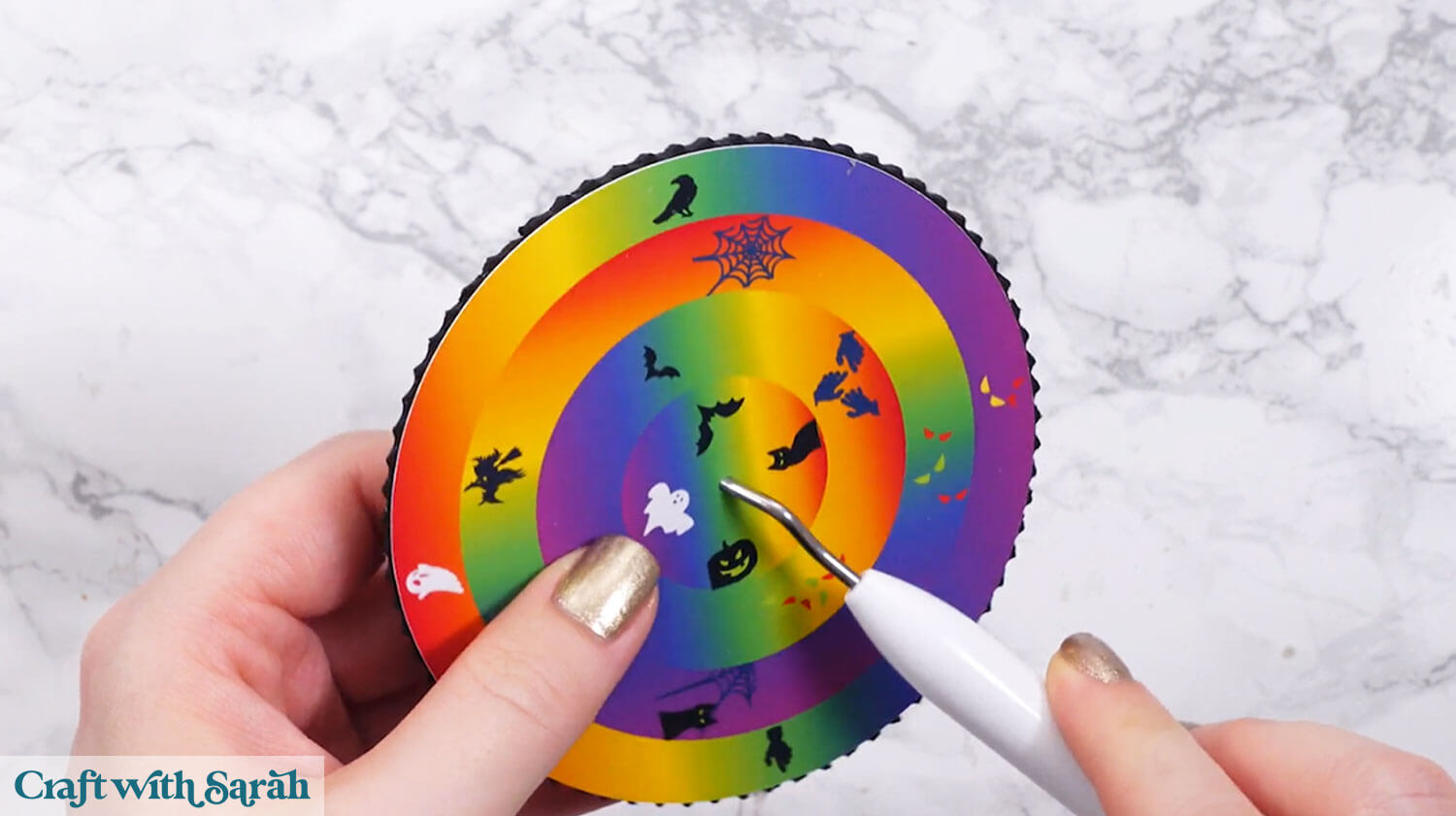 Haunted house interactive card 22