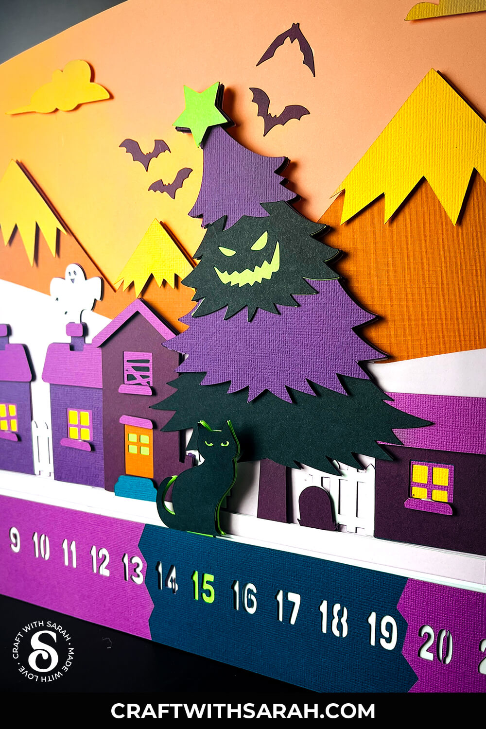 Off the mat Cricut Halloween project