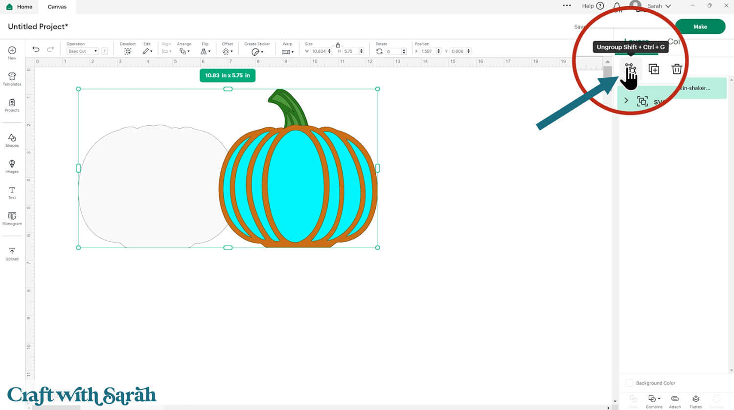 Shaker card tutorial 9