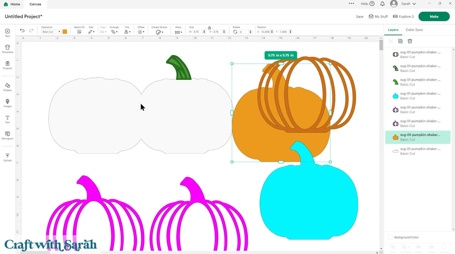 Shaker card tutorial 10