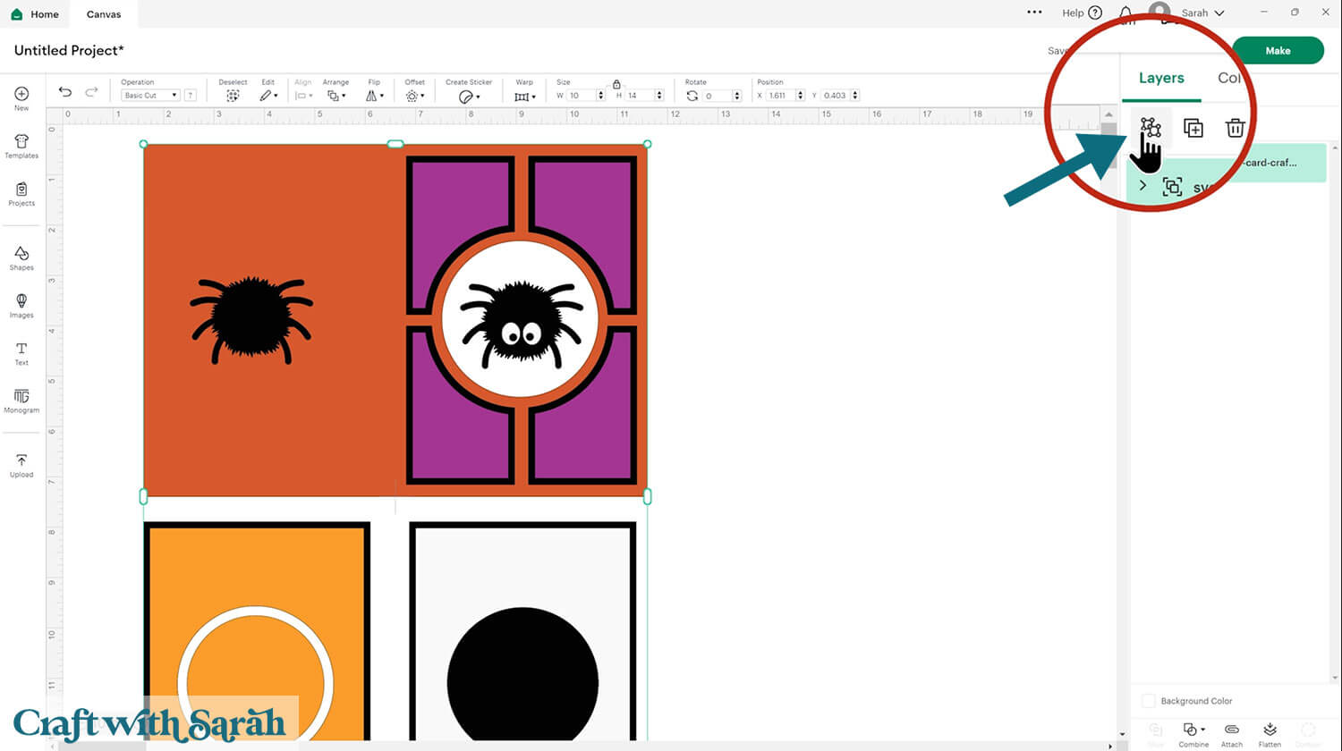 Spider paper craft 4