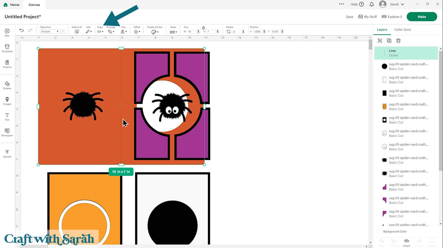 Spider paper craft 6