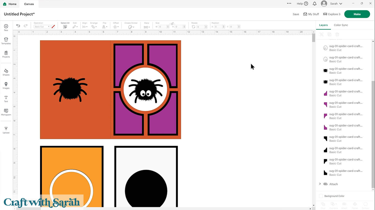 Spider paper craft 8