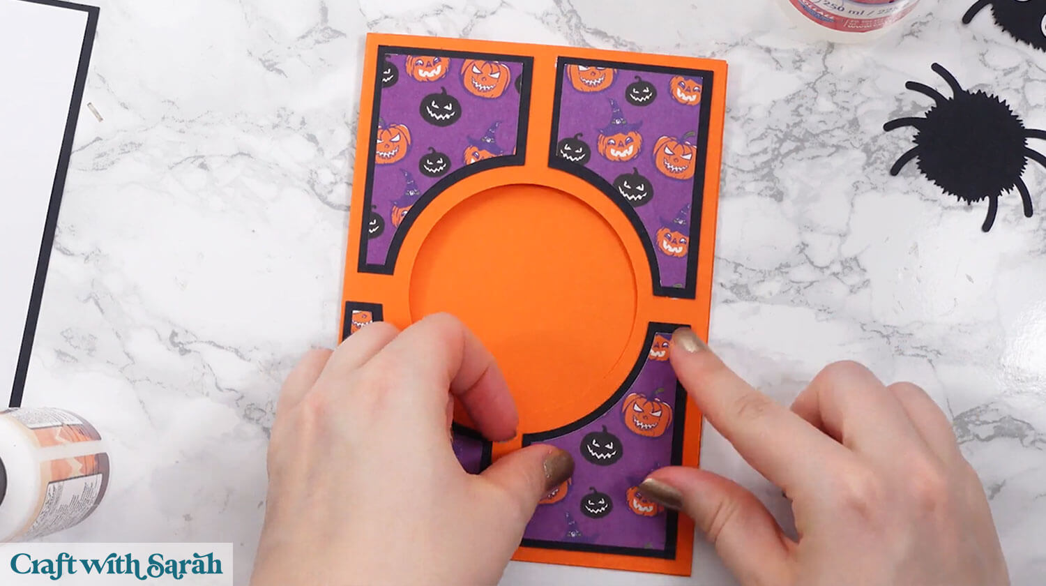 Spider paper craft 11