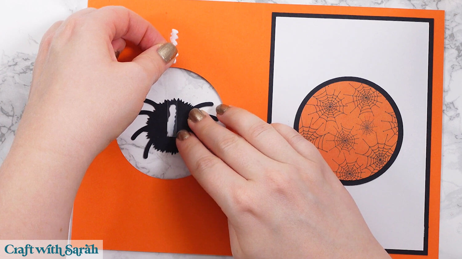 Spider paper craft 16