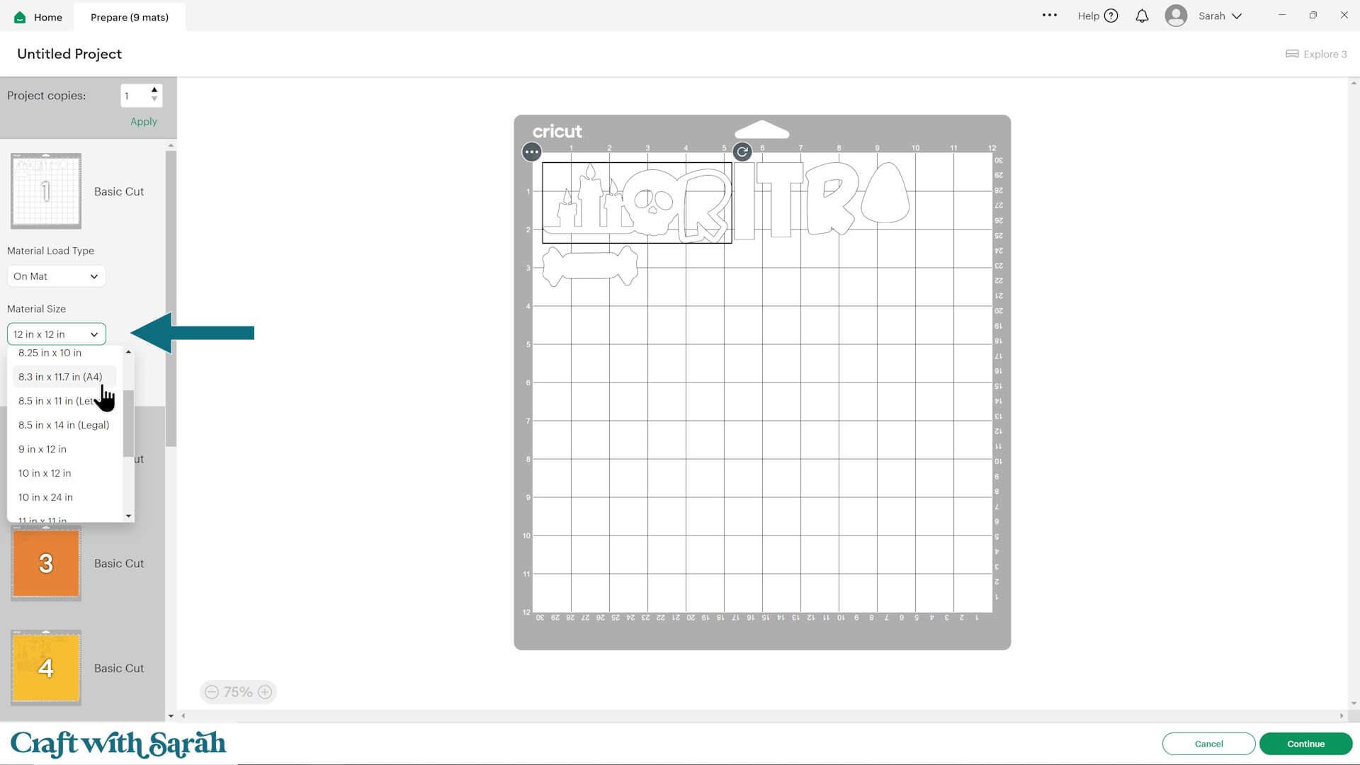 Halloween trick or treat craft tutorial part 5
