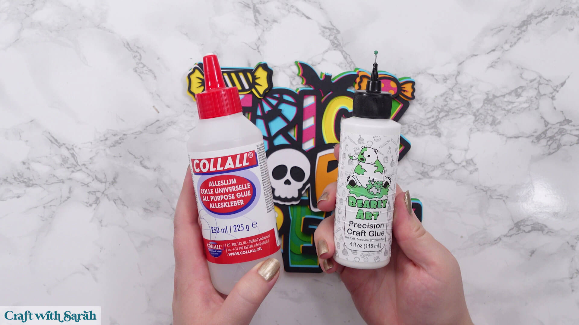 Halloween trick or treat craft tutorial part 6