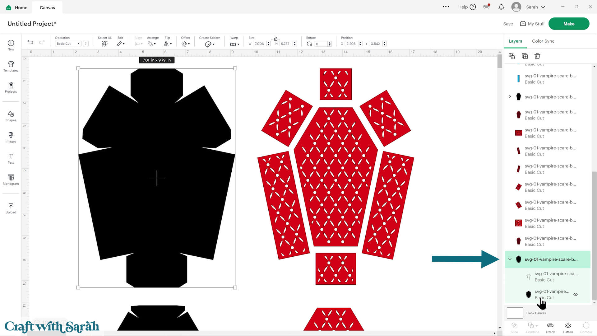 Vampire craft tutorial 6