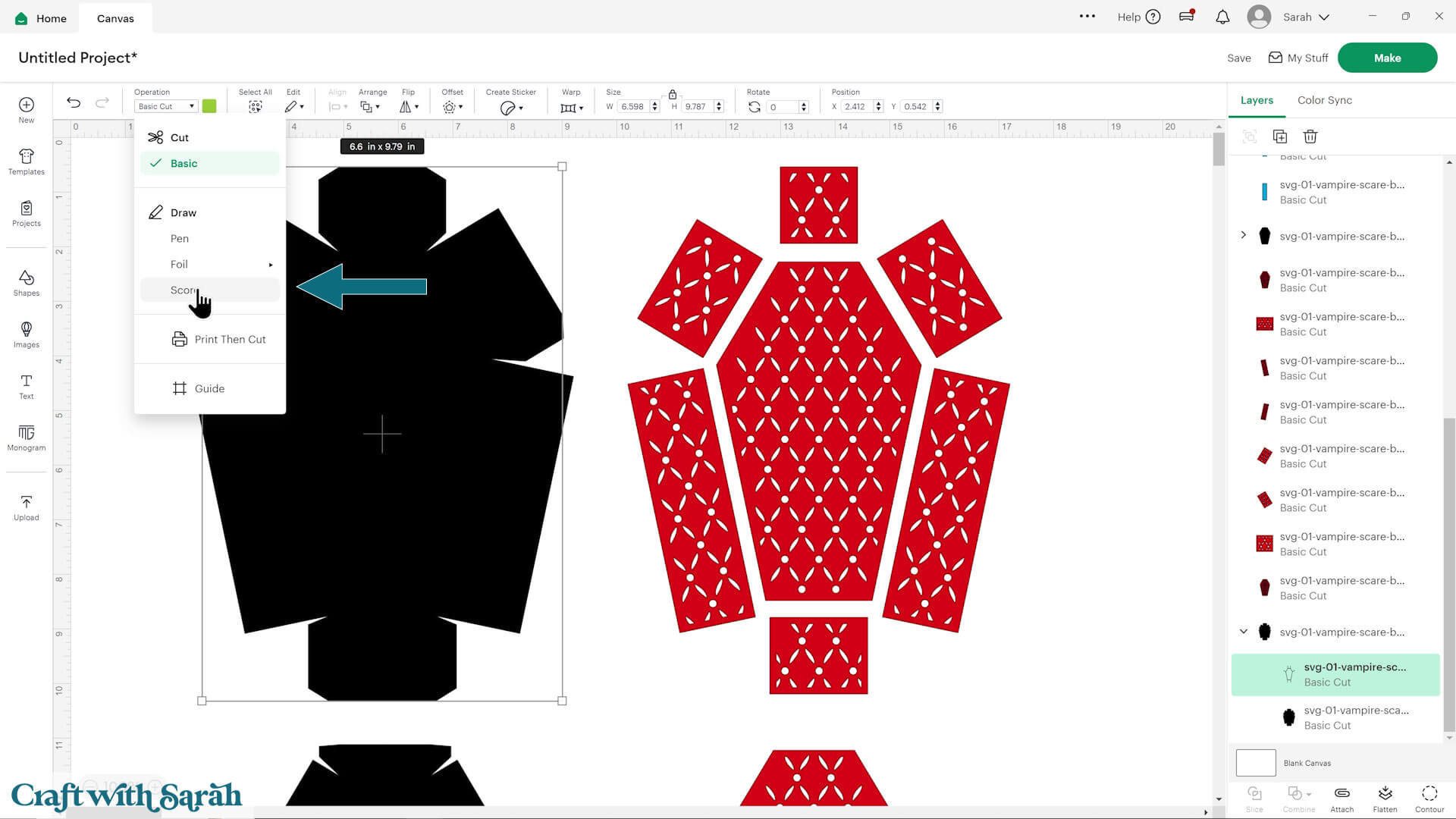 Vampire craft tutorial 7