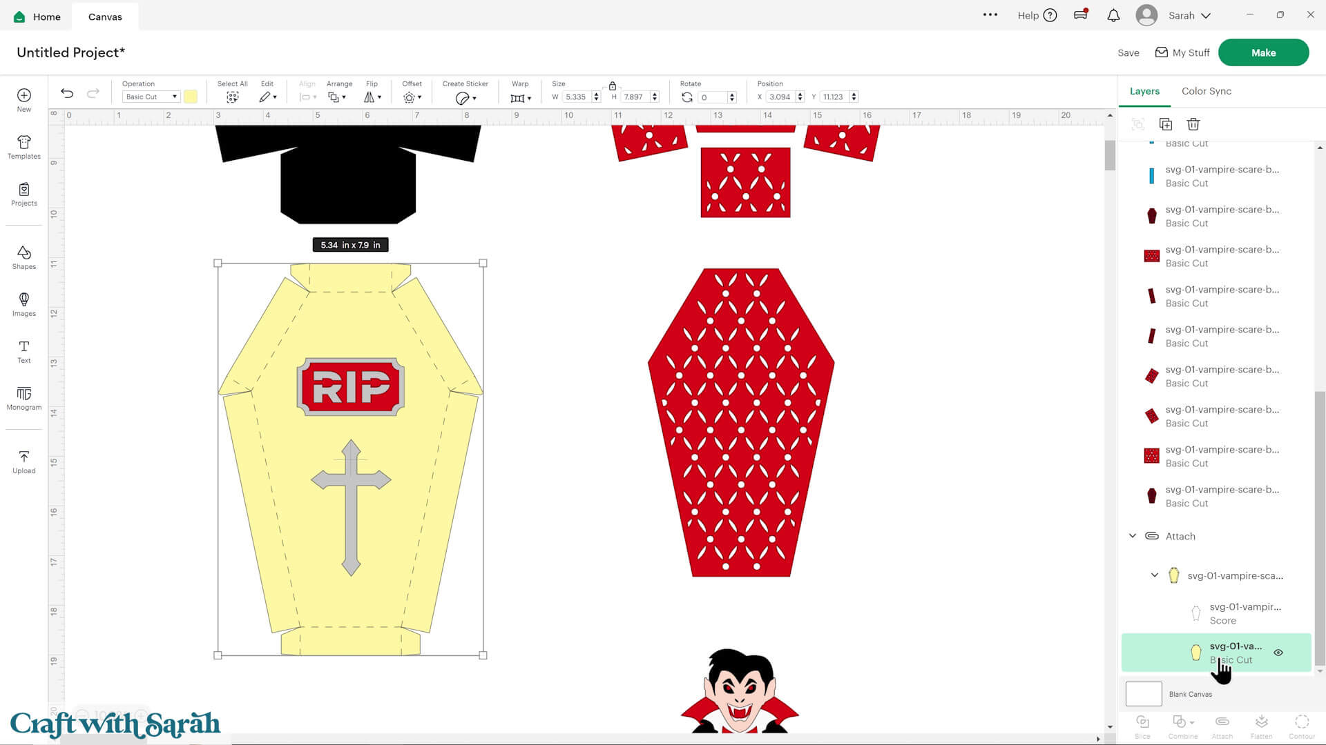 Vampire craft tutorial 9