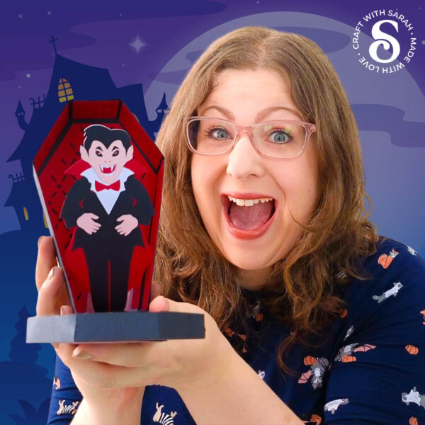 Vampire papercraft SVG file