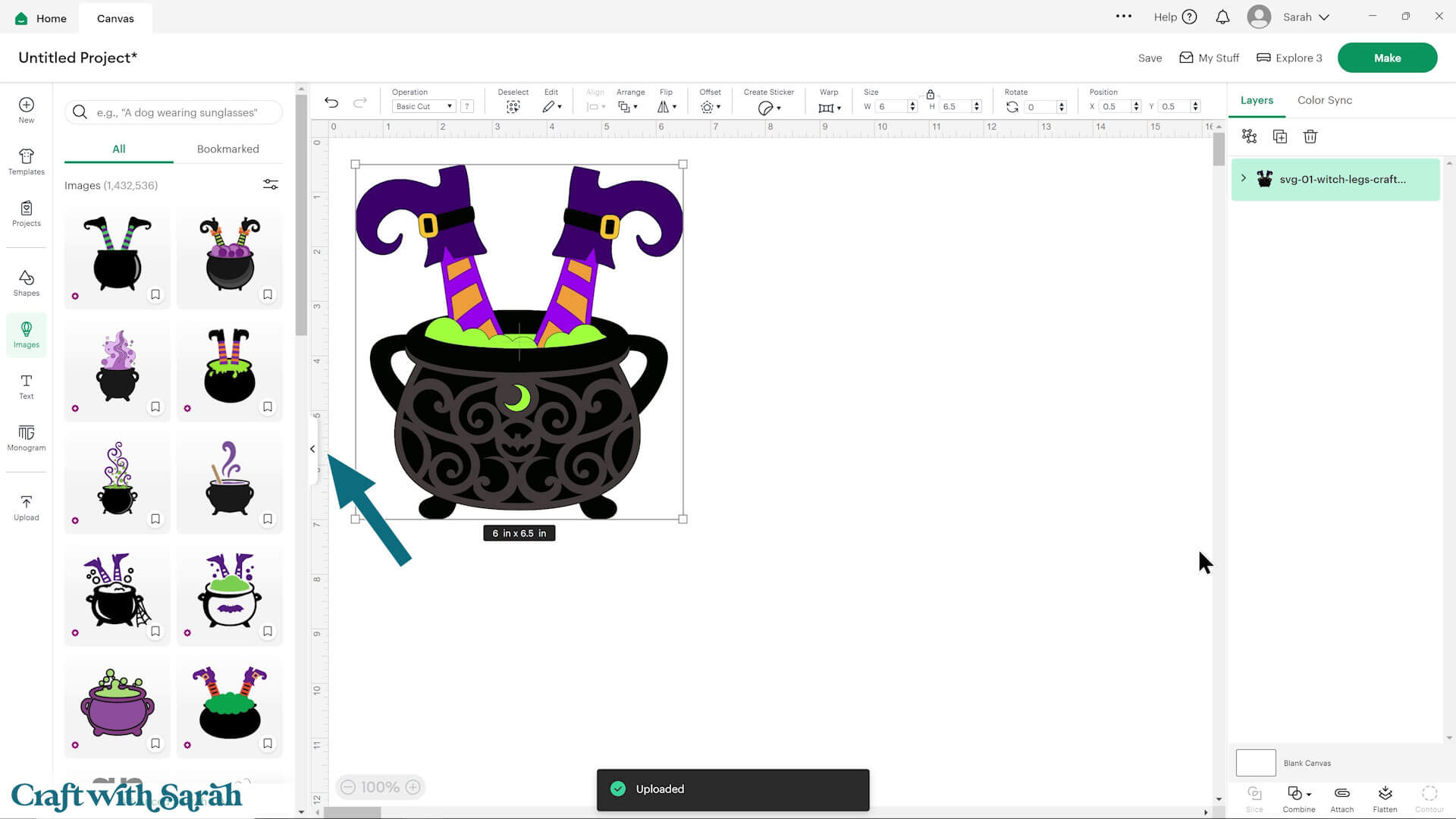 Witch legs craft tutorial part 3