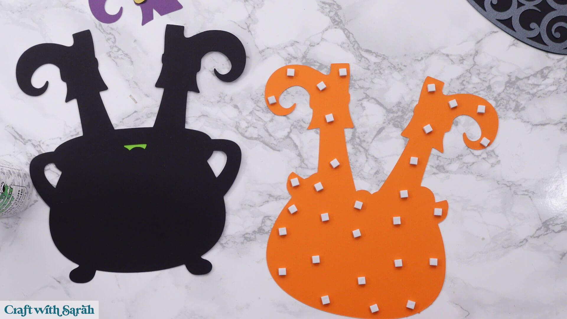 Witch legs craft tutorial part 8