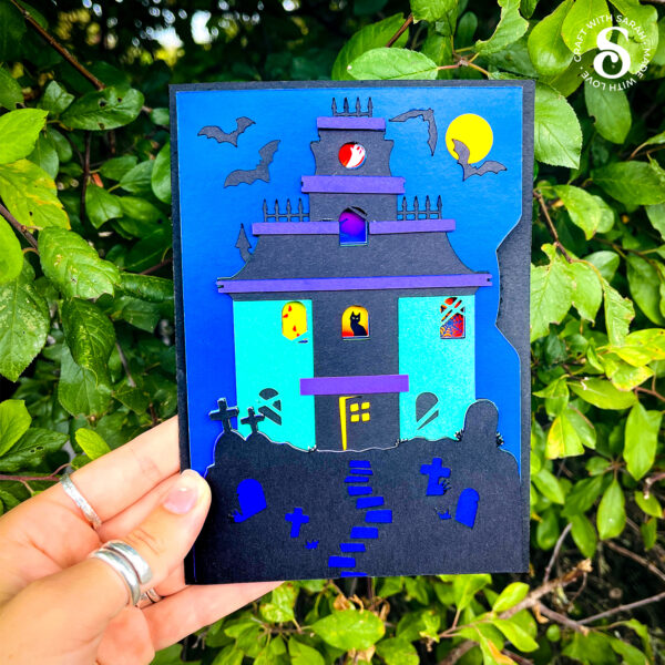 Turn The Wheel (Haunted House) Card