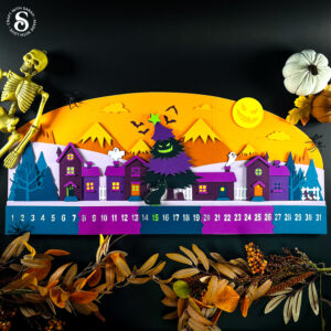 Halloween Calendar SVG