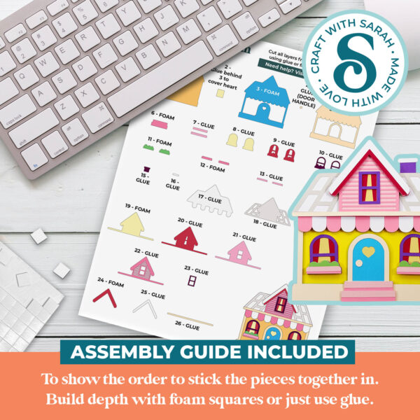 Cute House SVG - Image 3