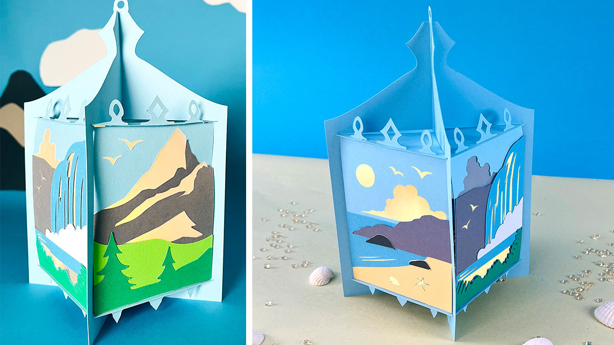 Design Your Own Layered Lantern Sides