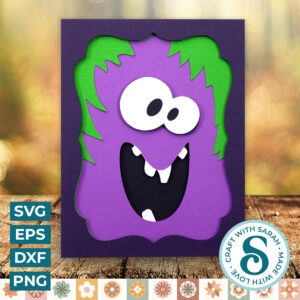 Monster Face A2 Card
