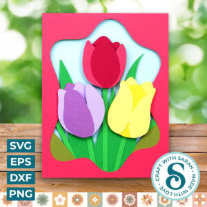 Tulips A2 Card