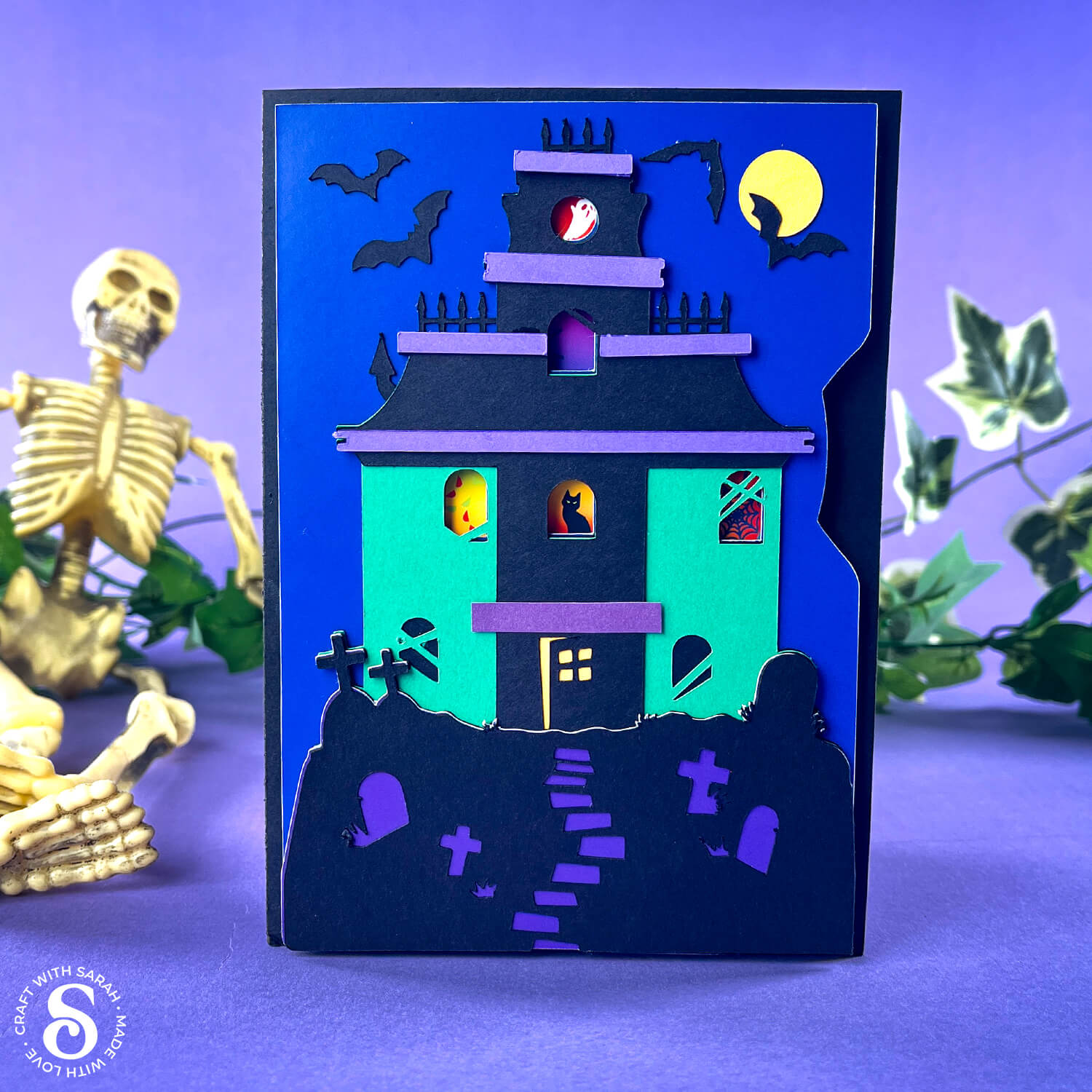 Haunted House Turn The Wheel Card - Image 2