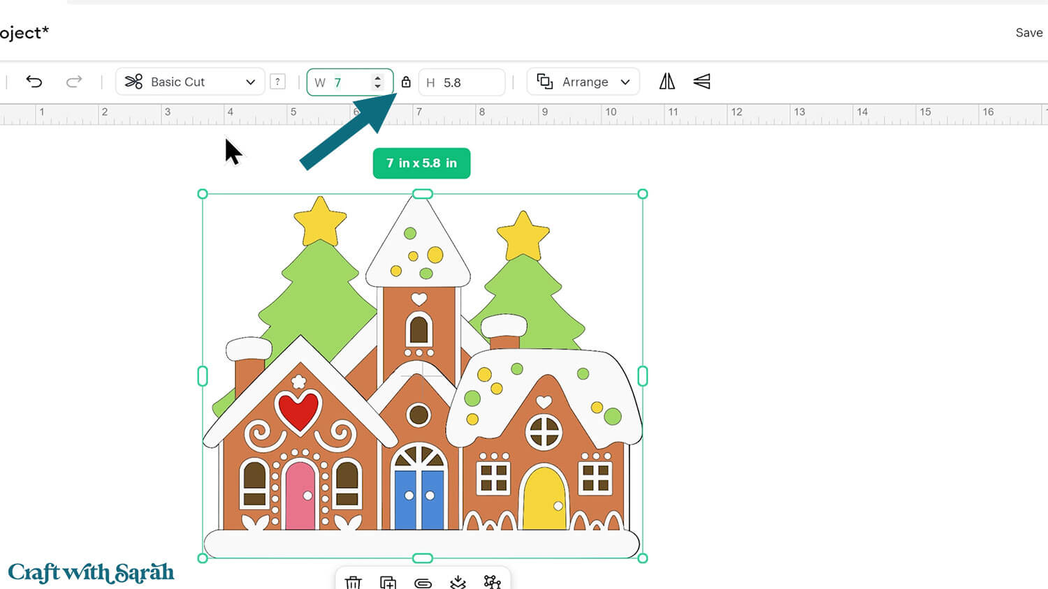 Gingerbread craft project tutorial part 2