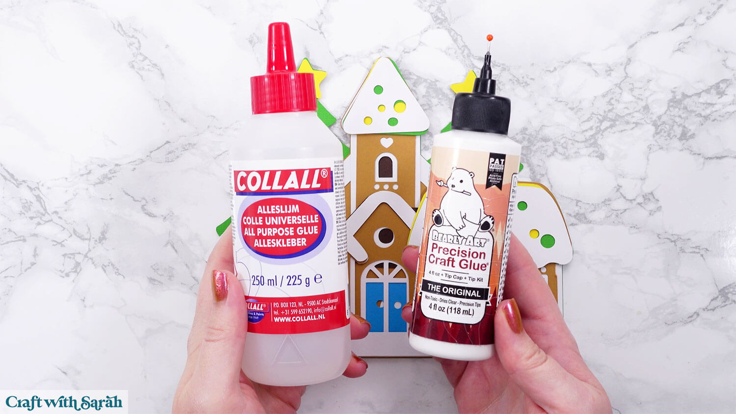 Gingerbread craft project tutorial part 5