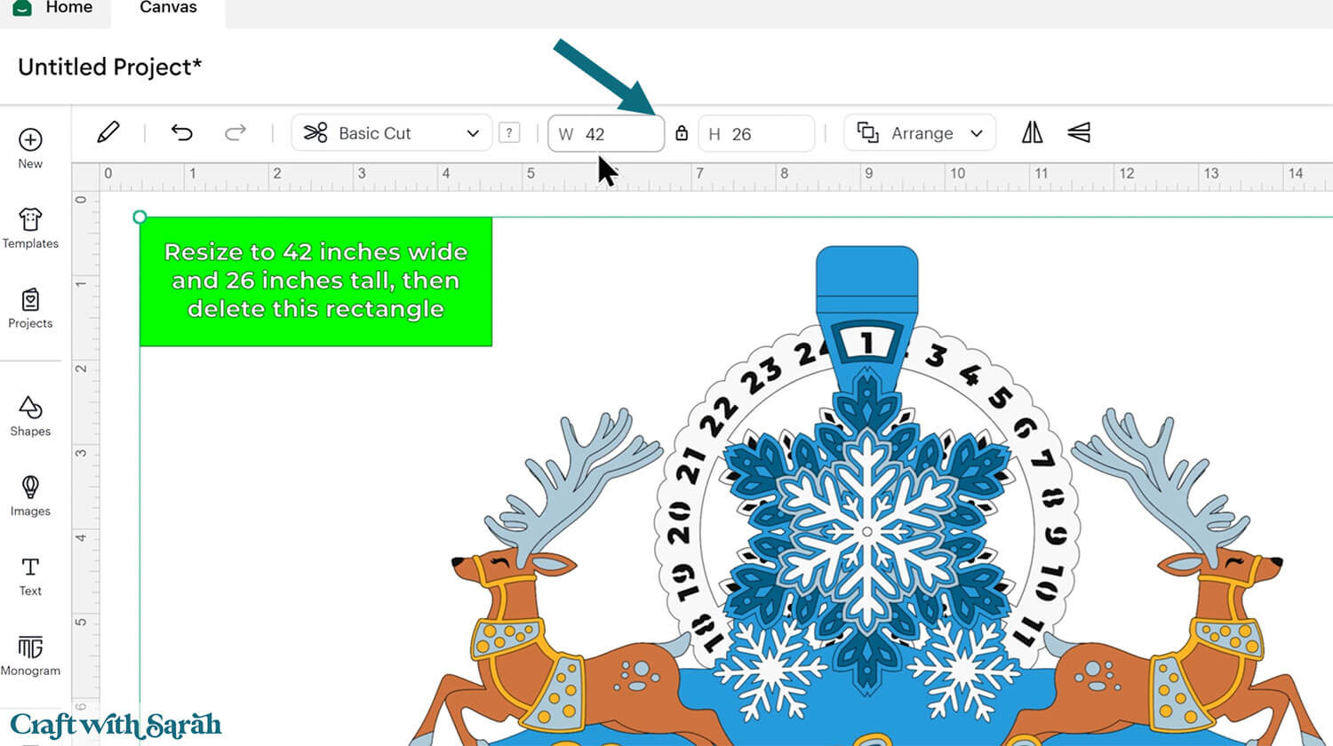 Advent calendar wheel part 1