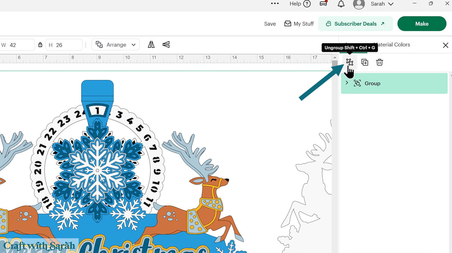 Advent calendar wheel part 2
