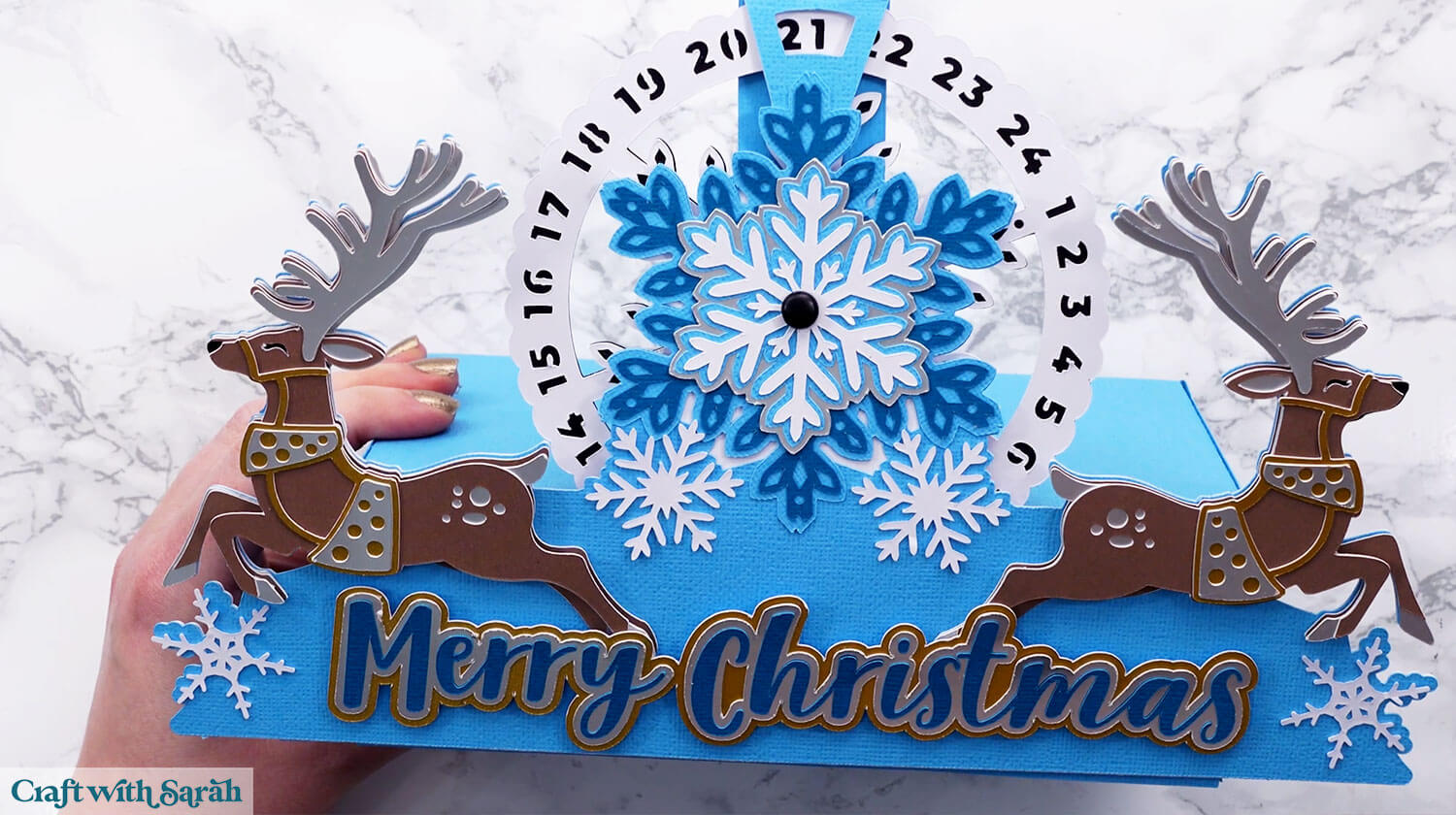 Advent calendar wheel part 54