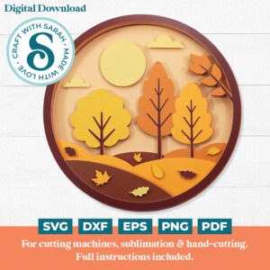 Autumn Scene SVG