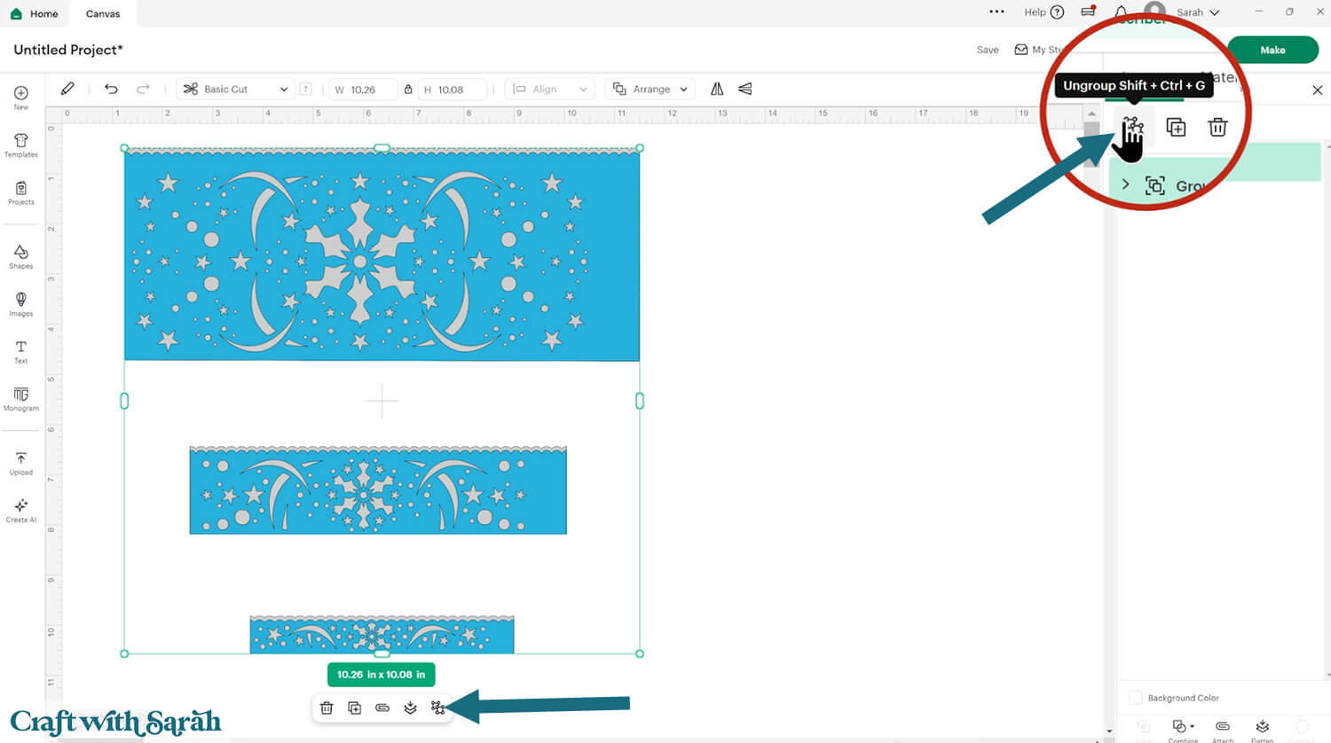Candle decorations step 4