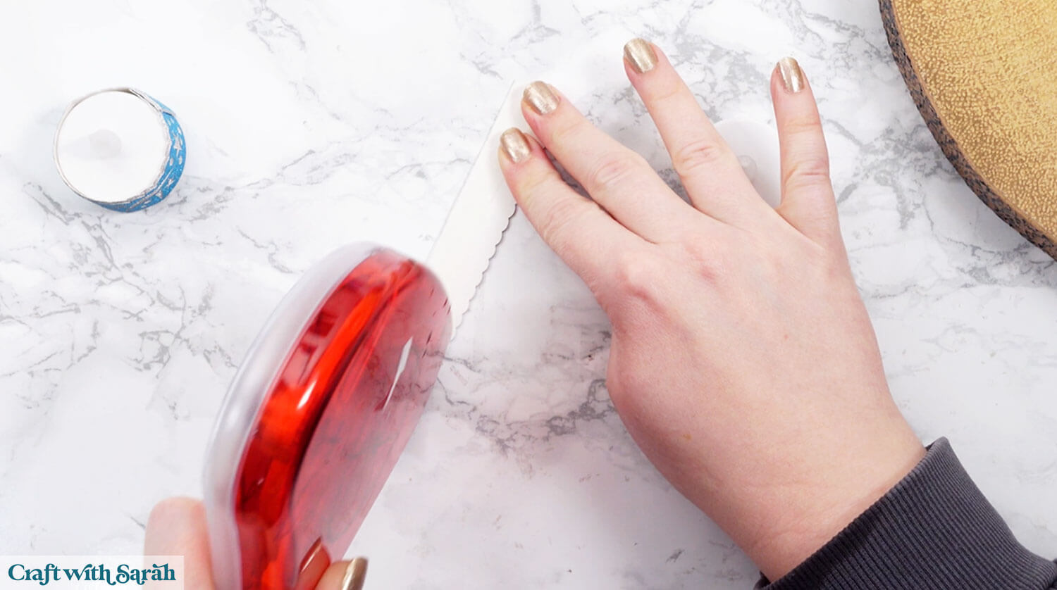 Candle decorations step 11