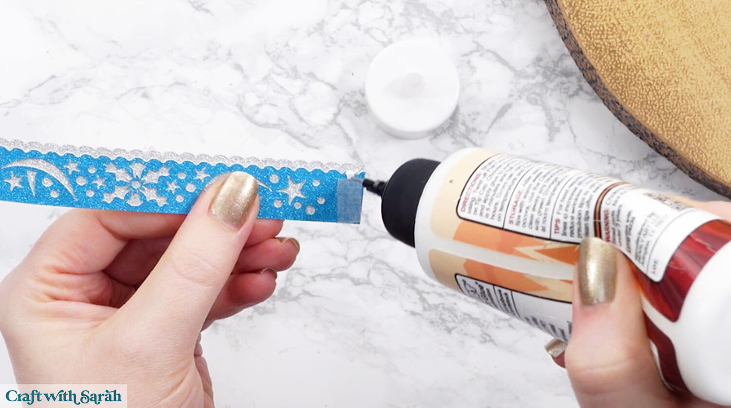 Candle decorations step 12