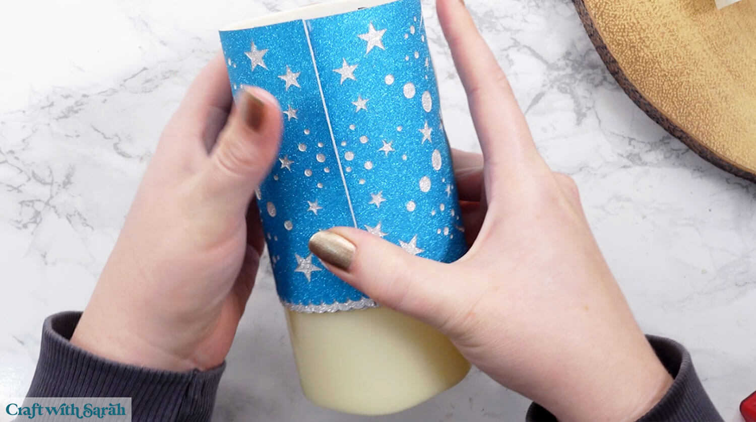 Candle decorations step 17