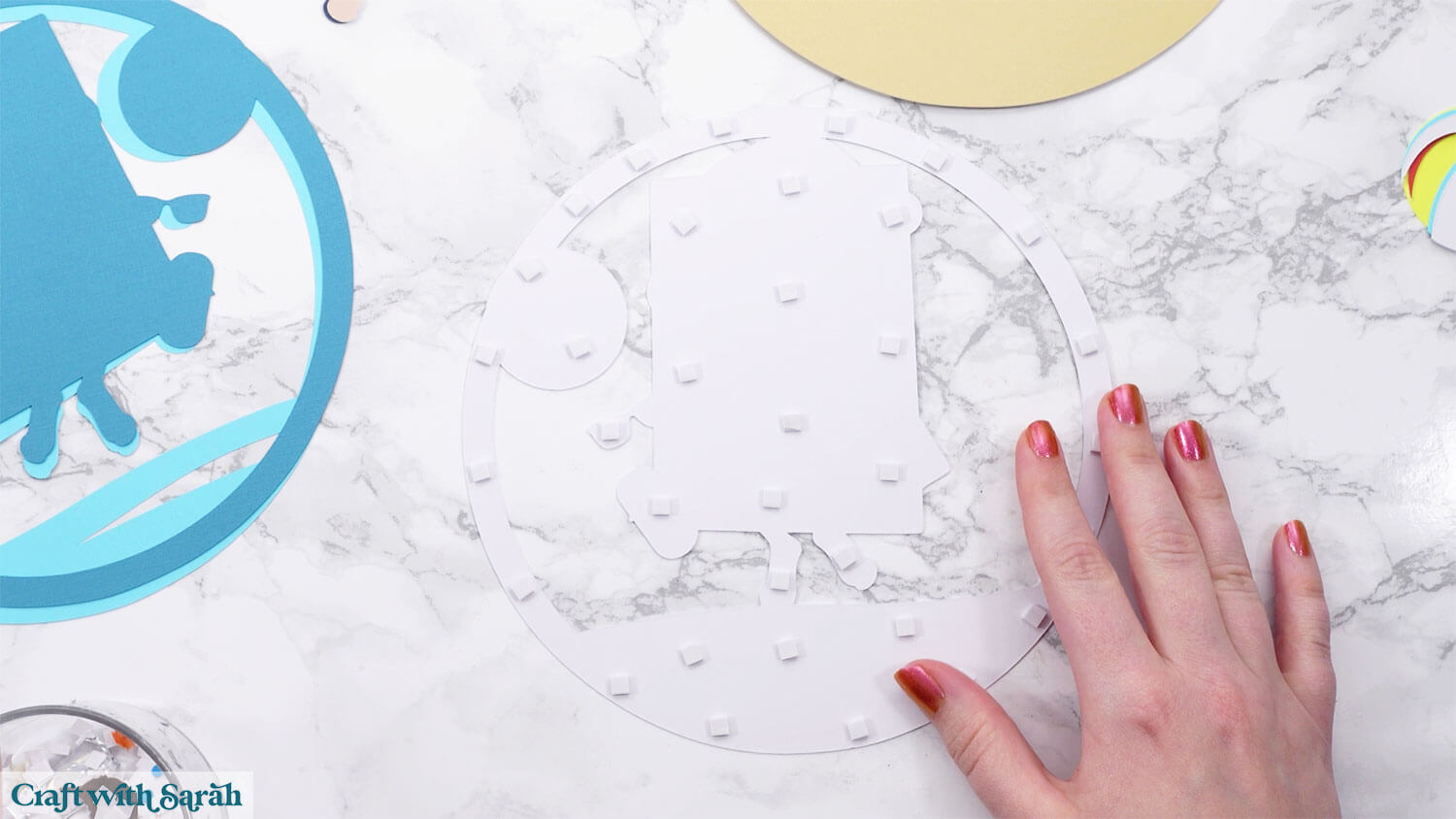 Beach Santa craft part 6