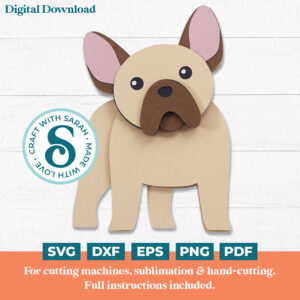 French Bulldog SVG (Cute Animal Series)