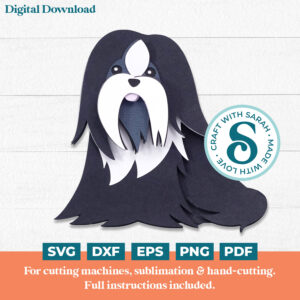 Shih Tzu SVG (Cute Animal Series)